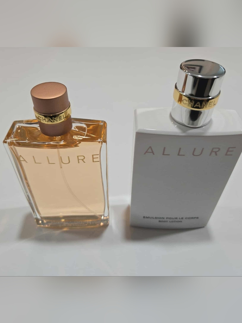 CHANEL ALLURE SET: Eau De Parfum 3.4 OZ and Body Lotion 6.8 OZ New In Chanel Box - Picture 13 of 13